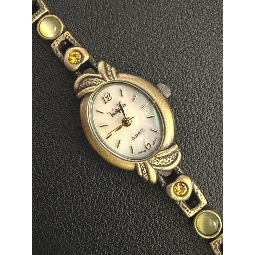 Vanity Fair Watch Rhinestone Fall New Battery